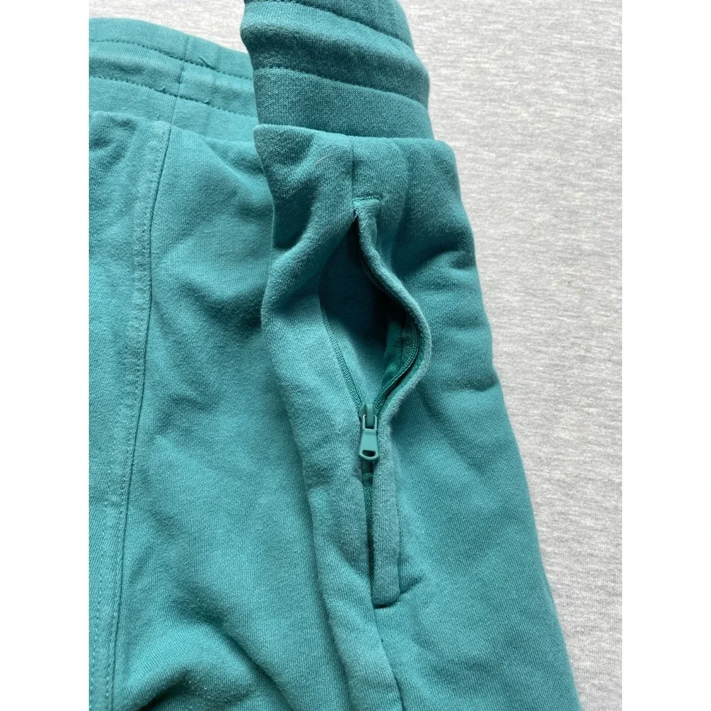 Fabletics Jogger Pants Mens XL Teal Tapered Leg Drawstring Gym Training Athletic